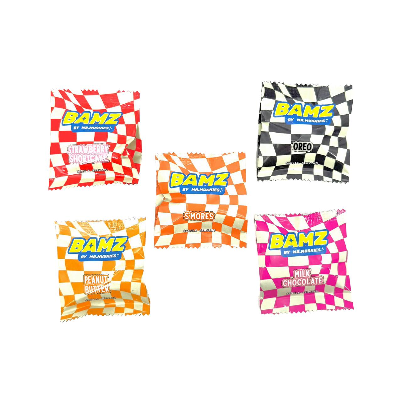 BAMZ by Mr. Mushies: Chocolate 5-Pack
