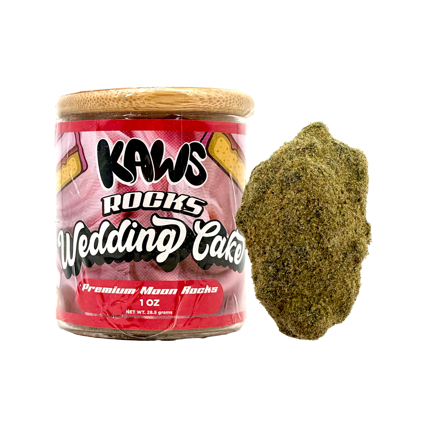 1oz Kaws Moonrocks: Cake Edition