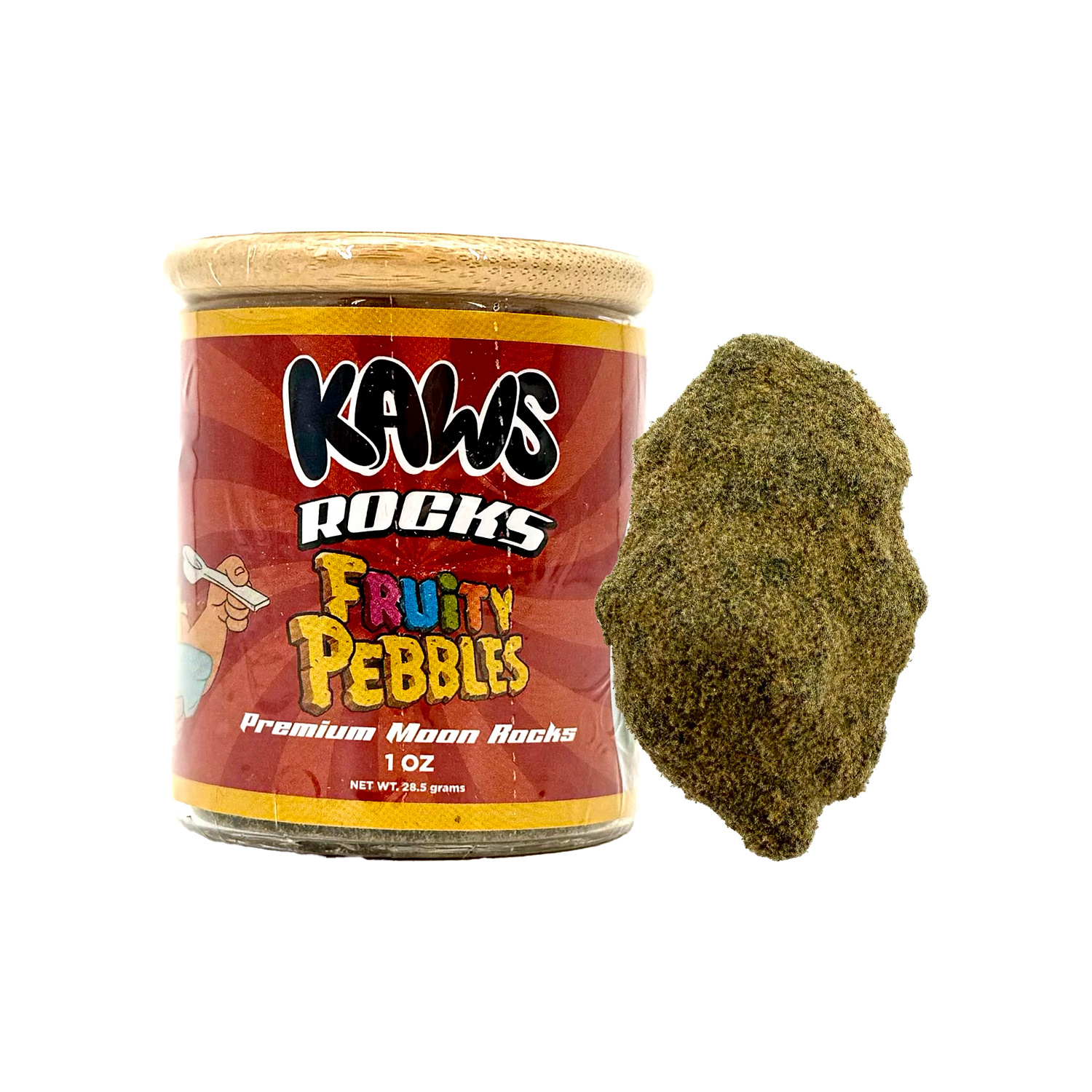 1oz Kaws Moonrocks: Cereal Edition